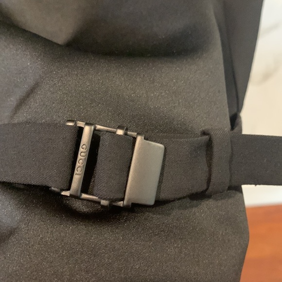 Gucci Wool/Silk lined Belted Top - Picture 6 of 7